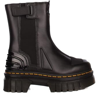 Dr. Martens 30973001 Chelsea Boot Damen Black Nappa Lux & Black Ajax & Black Soft Patent Pu EU 40