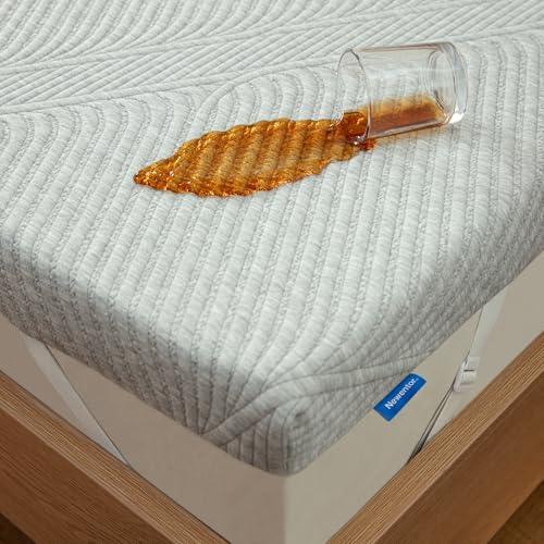 Newentor® Matratzen Topper 160x200cm Gel Boxspringbett, Matratzentopper 160x200 Schlafsofa Bett Gelschaum, Mattress Topper 160x200 H2/H3 Bezug Kaltschaum 7CM Höhe Wasserdicht