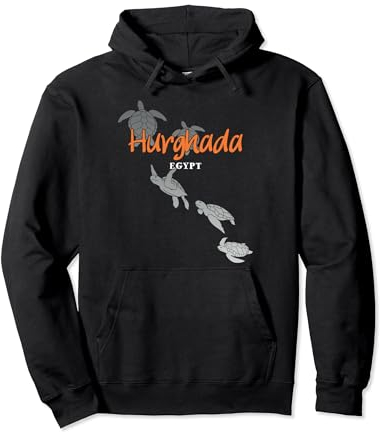 Hurghada Meeresschildkröten, Tauchen mit Schildkröten Pullover Hoodie