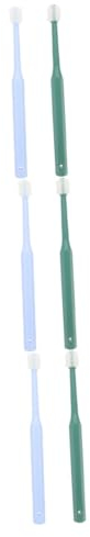 YARNOW 6stücke Haustierzahnbürste Für Hunde Und Katzen Sanfte Zahnreinigung Effektive Mundpflege Ergonomisches Design Grünem Und Blauem