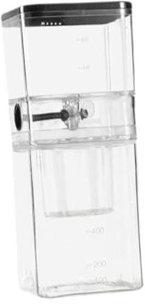 JISADER Cafetera de goteo de hielo, gotero de café frío, fácil de limpiar, cafetera helada de goteo frío, cafetera para bar, hogar, camping, Blanco