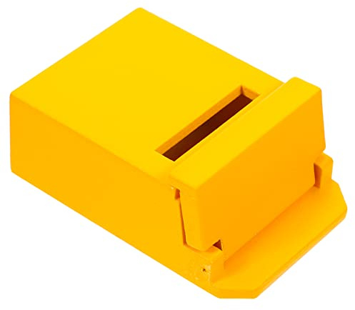 UPKOCH 112 Mini Accessoire pour Maison De Poupée Ob11 Modèle De Boîte Aux Lettres Colorée Boîte Aux Lettres Jouet Jaune