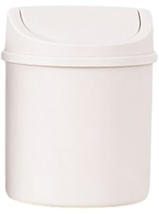 Générique Poubelle De Bureau Avec Couvercle Portable pour Cuisine, Salle De Bain, Plan De Travail, Sdb, Chambre