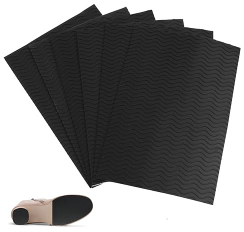 6 Pièces Semelles Antidérapantes Auto-Adhésives pour Chaussures et Patins de Protection