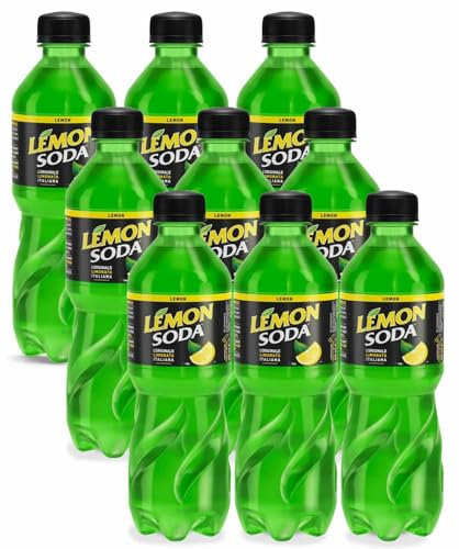 9X Lemonsoda Bibita Analcolica al Succo di Limone della Sicilia 45cl