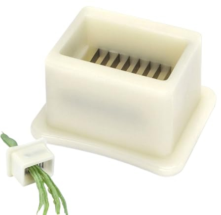 Taglierina per fagioli in acciaio inossidabile | Taglierina Grattugia per fagiolini - Accessorio da cucina per la preparazione di pasti con verdure per casa, esterno, campeggio, riunioni e picnics