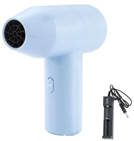 Secador inalámbrico para artistas, secador de pelo de tamaño de viaje con carga USB, bajo ruido, inalámbrico, para acuarela, aula de arte, dormitorio universitario, viajes, solución de cuidado del