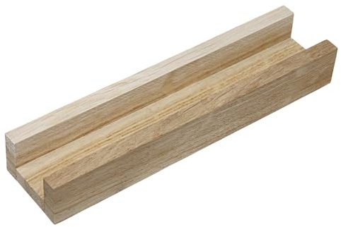10Stück Kerzenverpackung Holz Rohlinge für Stabkerzen Geschenke Klötzchen