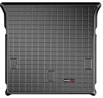 Weathertech Passgenaue Kofferraummatte kompatibel mit Mercedes-Benz G-Klasse W463 5-Türer 2002-18 | Schwarz