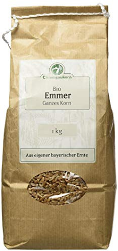 Chiemgaukorn Bio Emmer Ganzes Korn 1 kg