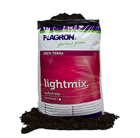 50 LITRE PLAGRON LIGHTMIX HYDROPONICS GROW SOIL 50L TERRA FOR PLANT POTS