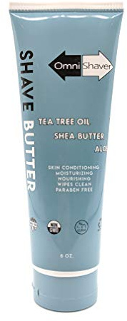 OmniShaver Beurre Rasez - la meilleure crème de rasage pour la tête et le corps Bras Jambes - Tête de rasage Savon