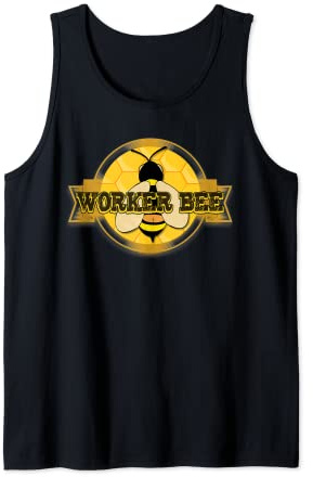 Funny Worker Bee With Saggy Pants Bee Keepers Humor Tank Top