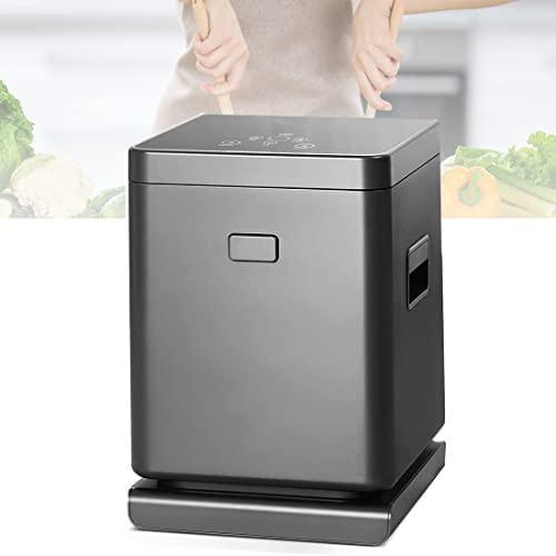 Electric Kitchen Waste Composter, Automatic Food Cycler, 550W Compost Bin Kitchen, 3L Capacity Smart Composter Indoor/Outdoor with Base, Compost Machine for Countertop, Counter