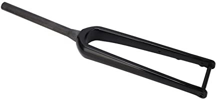 Otufan Fourche Avant De Vélo, Fonctionnement Fluide, Multi-Terrain, Tout-Terrain, Axe Traversant, Frein à Disque Plat, Tube Conique, Fourche Rigide, Fourche Avant De Vélo pour Vélo De Route, VTT(Mat)