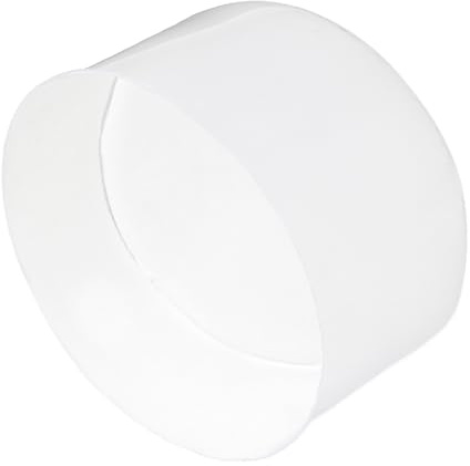 QUARKZMAN Gummikappen 90 mm Rohrstopfen Endkappe Rund Kappen Schutzkappen Pfostenkappe Abdeckkappen Zaunpfosten Endspitze Kappen für Gartenstühle Tischbeine Möbelfüße Gleiter, Klar