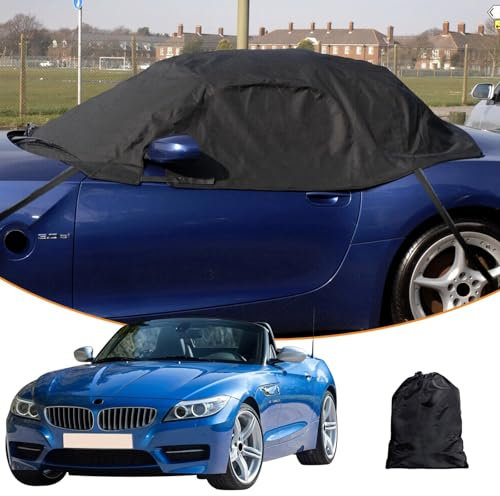 Mezza Copertura Per Auto Per BMW Z3/Z4, Copriauto Ricambio Impermeabile Mezzo Copriauto Da Garage Telone Per Auto Mezza Copertura Antivento Per Tutte Le Stagioni Resistente Ai Raggi UV
