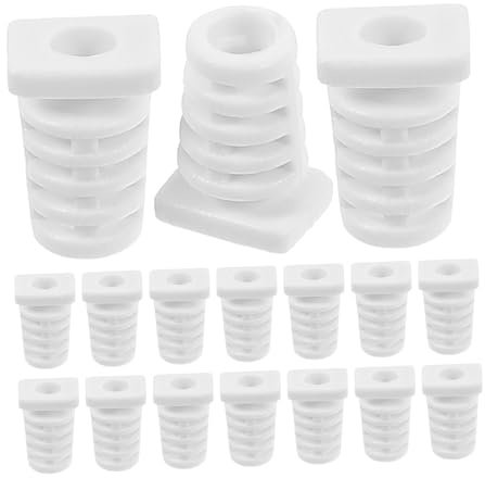 MUCKLILY 100pezzi Manicotti Protettivi per Cavi Connettori Antistrappo con Design Spirale Soluzione di Rilascio Tensione per Protezione Cavi Elettrici Facile Installazione e Durabilità per