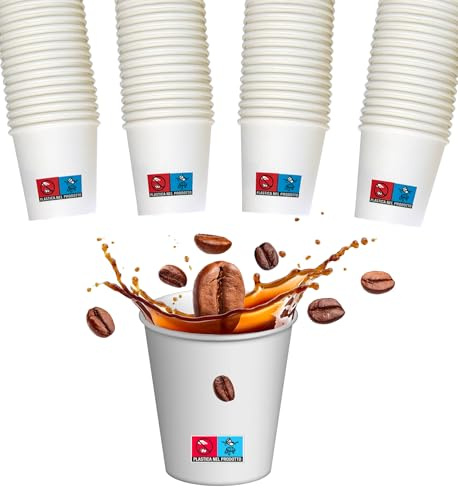SWEEPING,6000 Bicchierini Caffè monouso,tazzine caffe in carta da 75ml (6000)