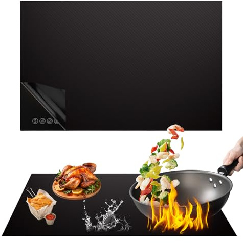 52x78cm Alfombrilla Protectora placa Induccion,Tapete Protector Placa Silicona Induccion Cocina,Protector Placa Induccion Esterilla Protectora De Inducción,Protector de Placa de Induccion (52 * 78cm)