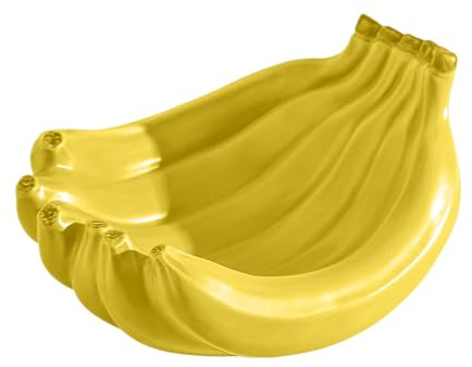 Plateau de service décoratif - bol de fruits en céramique coloré, plat d'affichage élégant | Assiette de collation en céramique en forme de banane, plateau décoratif drôle pour comptoir de cuisine, sa