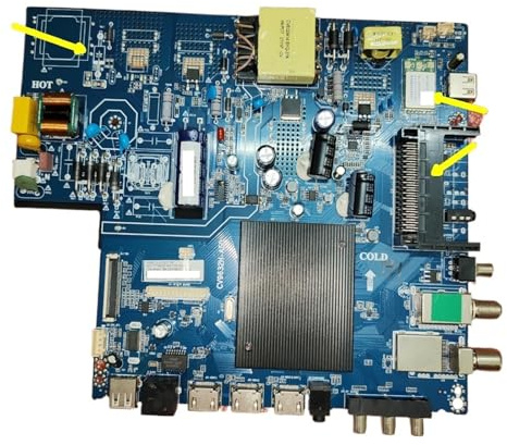 CV9632H-A50 4K WiFi TV Motherboard There are 6 Specifications, Please Pay Attention to The WiFi Module, CI Interface, and PFC(1 CI NO PFC G WiFi)