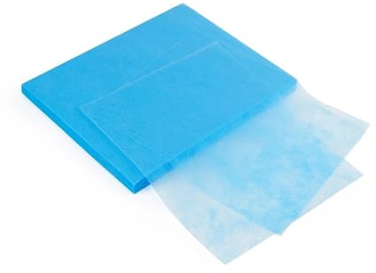 Lot de 100 filtres collecteurs poussière for ongles en papier coton for remplacer le filtre d'aspiration des tissus non tissés, accessoires manucure(100pcs blue)