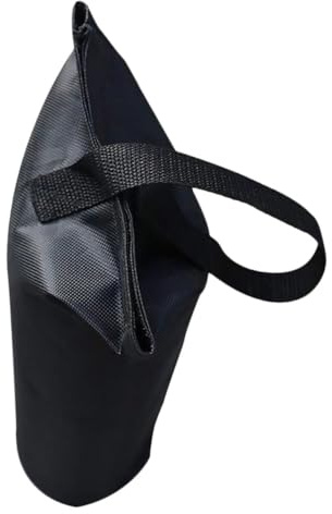 UPKOCH Saco Contrapeso Plegable Negro de Oxford para Toldos y Cenadores Bolsa Resistente al Viento para Carpas Gazebos y Sombrillas Exteriores