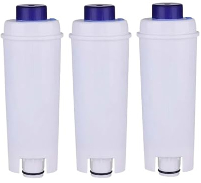 Filtro De Agua Blanda For Cafetera DLSC002. Compatible con Delonghi DLS C002, 5513292811, CFL-950, SER3017, ECAM Esam Y Etam.(3pc)