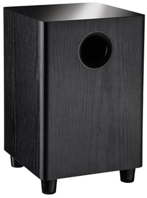 YUEHISY Subwoofer Pasivo, Altavoz de Cine en Casa de 6,5 Pulgadas y 100 W con Sonido Envolvente de Graves Mejorado, a Prueba de Impactos, Plug and Play, para Música de Películas