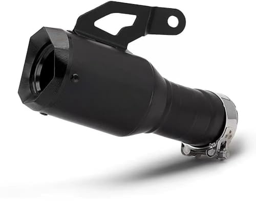Motorcycle Exhaust Silencer for S1000RR, All-in-One Middle and Tail AR Muffler, Black, 2019-2025