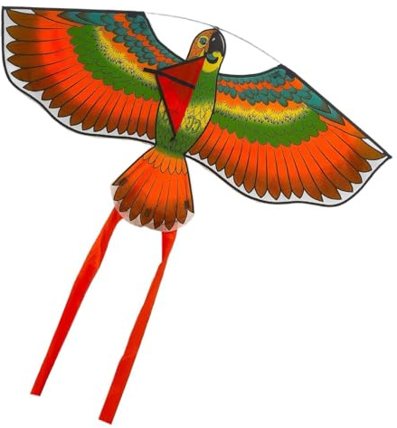 Cometa de águila Gigante: Ligero para Exteriores de Alto Vuelo, Cometa Estilo pájaro Grande para niños | Equipo de Juego Interactivo para Deportes de Playa, y Ligero, para Viajes, AC