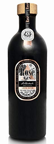 Achternbusch Gin Rosé | Red Wine Cask Finish (Zweigelt) | 70cl | 49,9% Vol. | fassgelagerter Gin | Feel! Gin