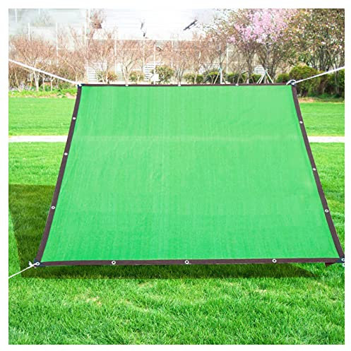 SHUITUKOUU Mit Ösen,Grünes Schattennetz,FüR Fensterbank Garten Balkon-Schattennetz Pflanzen WäRmeisolations Netz,Anti-Aging Sonnenschutz Netz,Atmungsaktives,Uv-BestäNdiges,2 * 3m(6.56 * 9.84ft)