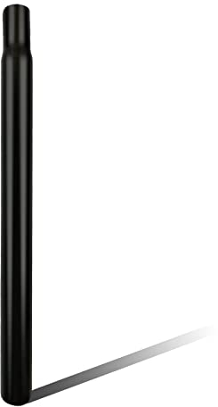Sattelstütze Stahl, Ø27,2 × 300 mm Sattelstange Fahrrad, Kerzensattelstütze Unisex, für Mountainbike, Downhill, Citybike