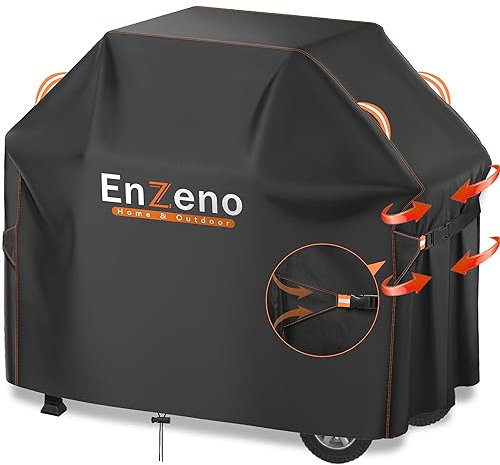 Enzeno BBQ Cover 145x61x104cm Barbecue Covers Waterproof