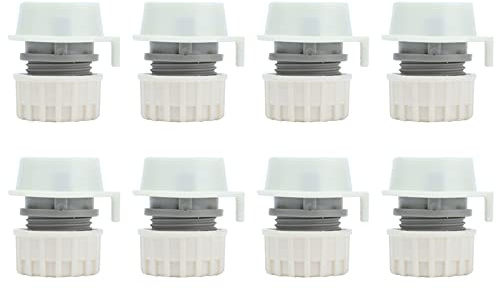 LIYJTK Sperrtyp Wasserhahn Schnellanschluss G1/2 -Schlauchadapter für Waschmaschine
