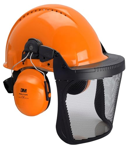 3M Kit forestal, casco de protección naranja G3000, G3000MOR31FH15J FPA