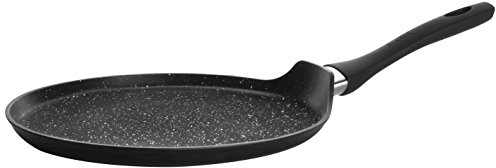 IBILI - Poêle à crêpes Natura, 25 cm, Aluminium, Antiadhésif style pierre, Compatible avec l’induction