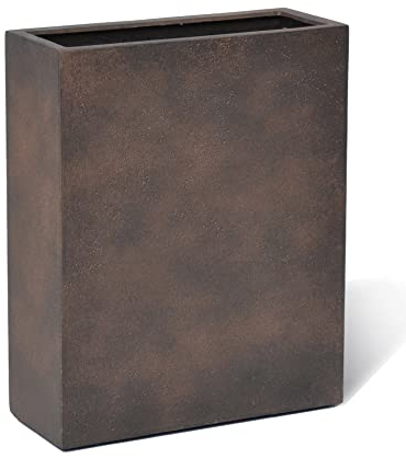 ESCHBACH® Pflanzkübel HIGH Box 60 Rost Braun Raumteiler * 60 x 24 x 74 cm * 10 Jahre Garantie