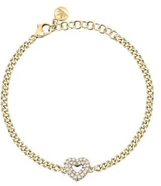 Morellato INCONTRI Bracciale Donna in Ottone, Acciaio, Cristalli - SAUQ17