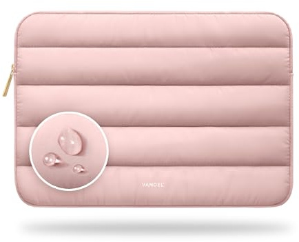 Vandel - Die Original Puffy Laptophülle für Damen, geeignet für 13-14 Zoll (33 bis 35,6 cm) Laptops. Diese Hülle für MacBook Pro 14 Zoll, MacBook Air 13 Zoll, iPad Pro 12,9 Zoll eignet Sich als