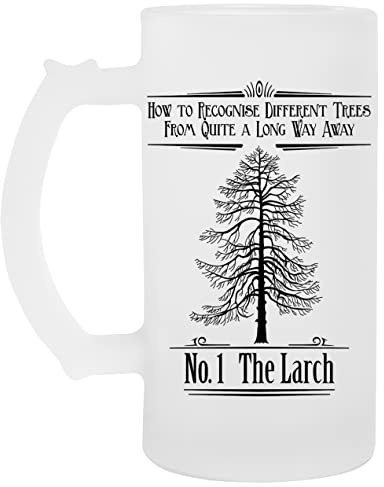 No 1 The Larch Glass Beer Mug Glass Beer Mug Cup