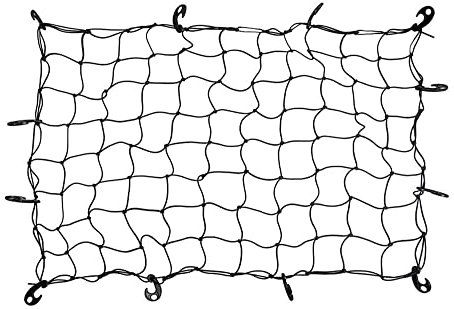 Shiwaki Rete Portaoggetti per Bagagliaio, Rete Protettiva per Bagagli Auto, Portapacchi o Baule, Griglia 8x11 cm Tiene Gli Oggetti Più Stretti