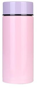 Mini-Kaffee-Isolierflaschen, Edelstahl, Reisen, Tee, Wasserflaschenbecher(200ML,Pink)