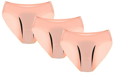 Damen Perioden Unterwäsche,Damen Slip, 7er 10er Pack Baumwolle niedrige Taille Unterhosen Taillenslip Unterwäsche, unsichtbar Panties Hipster Pantys Bikini Shorts periodenunterwäsche Teens