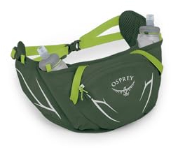 Osprey Duro Dyna Hydration Waist Pack mit Hydraulik-Fläschchen zum Laufen, Seetanggrün/Limon