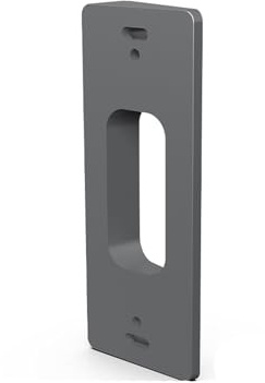 BBTISG Soporte de ajuste de timbre de cuña, montaje en ángulo de 15°, soporte de placa de montaje de ajuste de ángulo de video WiFi, soporte de placa de montaje de timbre de video, kit de cuña