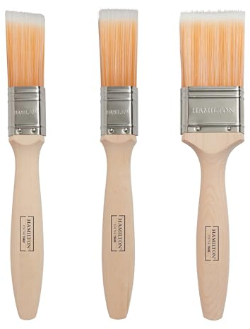 Hamilton For The Trade Fine Tip Mixed Brushes, 3 Pack