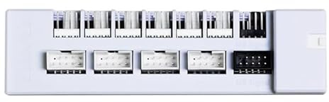 Lian Li Universal USB & PWM Fan Hub, Fan Controller with 4 USB Headers - 6 Fan Ports - Magnetic Mounting - 5V/4PIN - PSU/Motherboard Universal Case Compatibility - White (EG-HUB01W)
